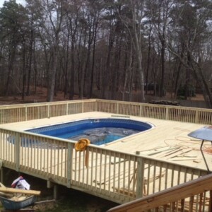 Deck Construction & Pool Installation - Jackson, New Jersey