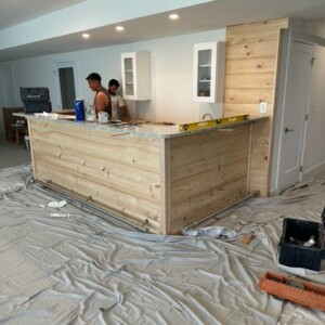 Custom Basement Wet Bar in the Freehold Manalapan area