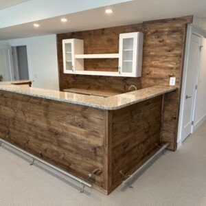 Custom Basement Wet Bar in the Freehold Manalapan area